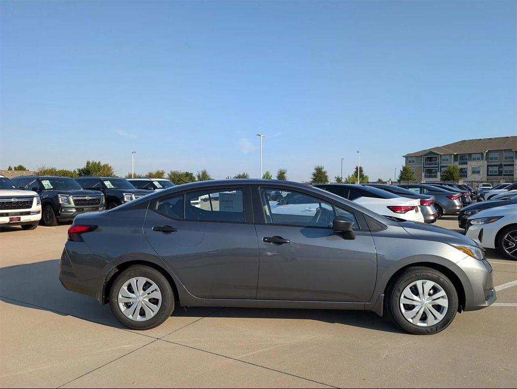 new 2025 Nissan Versa car, priced at $19,034