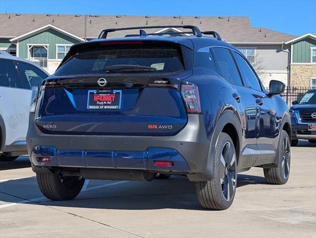 new 2025 Nissan Kicks car, priced at $31,725