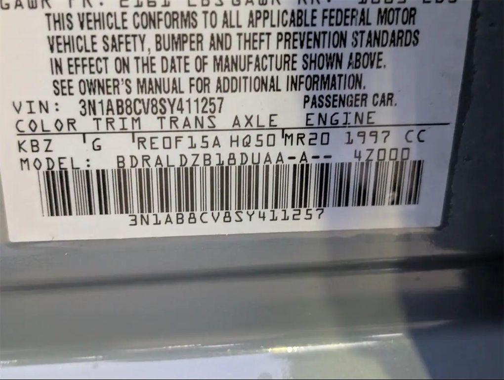 new 2025 Nissan Sentra car, priced at $21,873