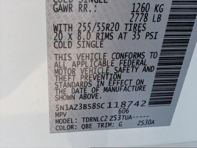new 2025 Nissan Murano car, priced at $42,150