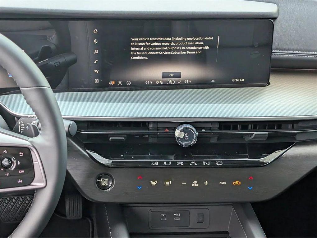 new 2025 Nissan Murano car, priced at $38,238