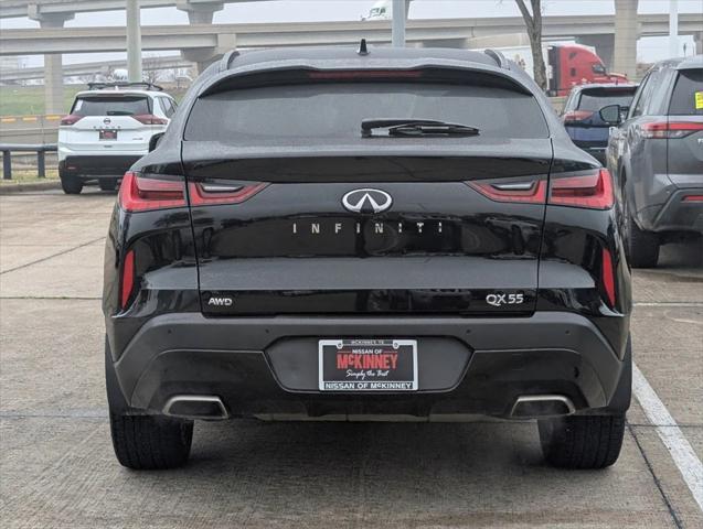 used 2022 INFINITI QX55 car, priced at $30,499