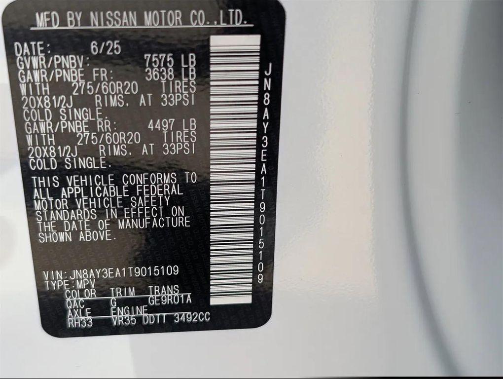 new 2026 Nissan Armada car, priced at $69,155