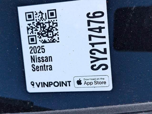 new 2025 Nissan Sentra car, priced at $23,823