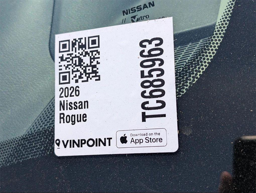 new 2026 Nissan Rogue car, priced at $25,153