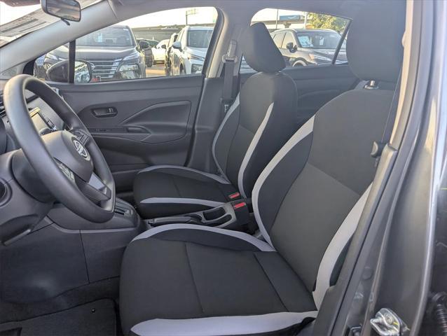 new 2025 Nissan Versa car, priced at $18,873