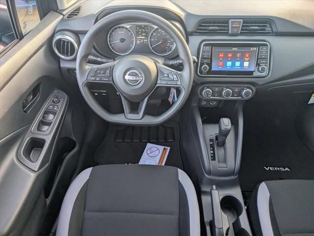 new 2025 Nissan Versa car, priced at $18,873