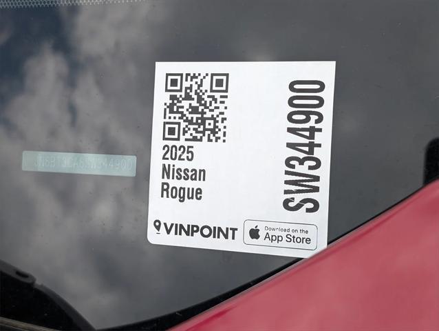 new 2025 Nissan Rogue car, priced at $37,848
