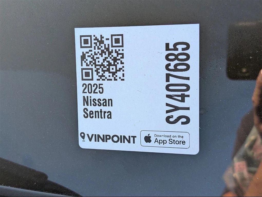 new 2025 Nissan Sentra car, priced at $19,767