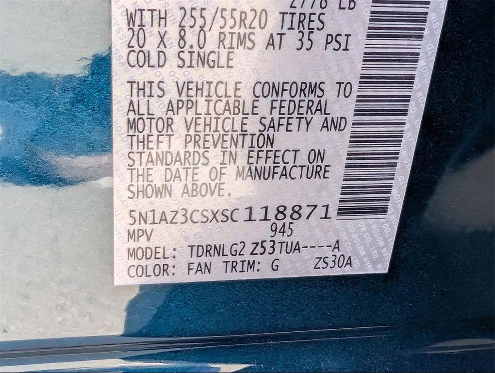 new 2025 Nissan Murano car, priced at $39,050