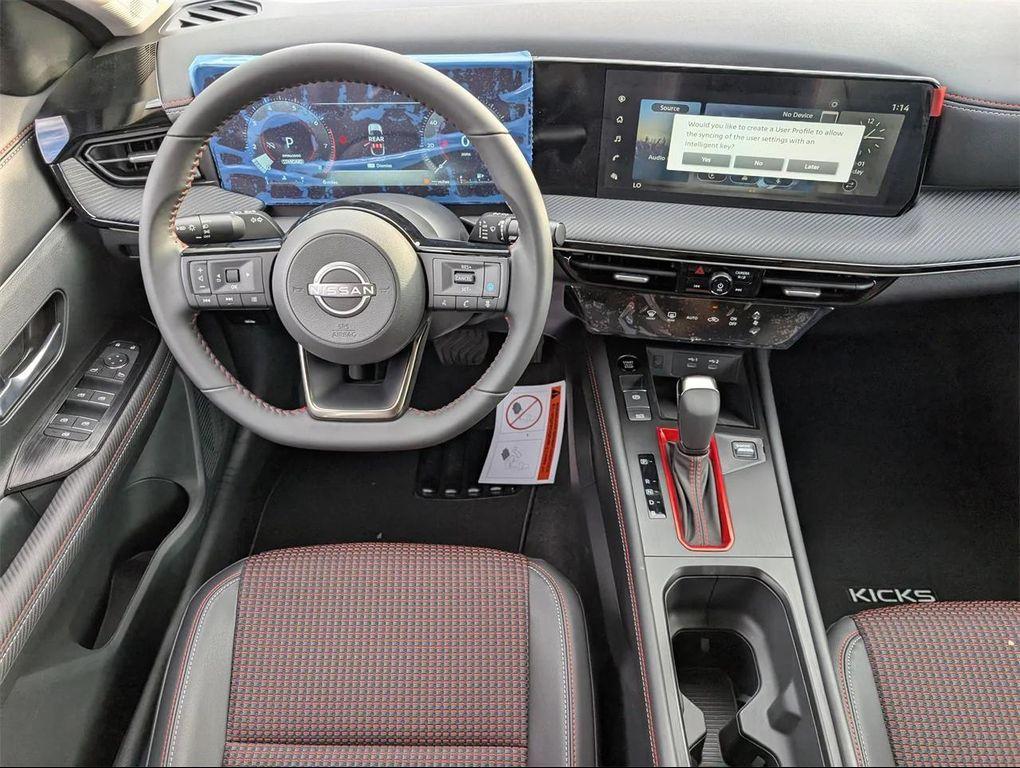 new 2025 Nissan Kicks car, priced at $24,561