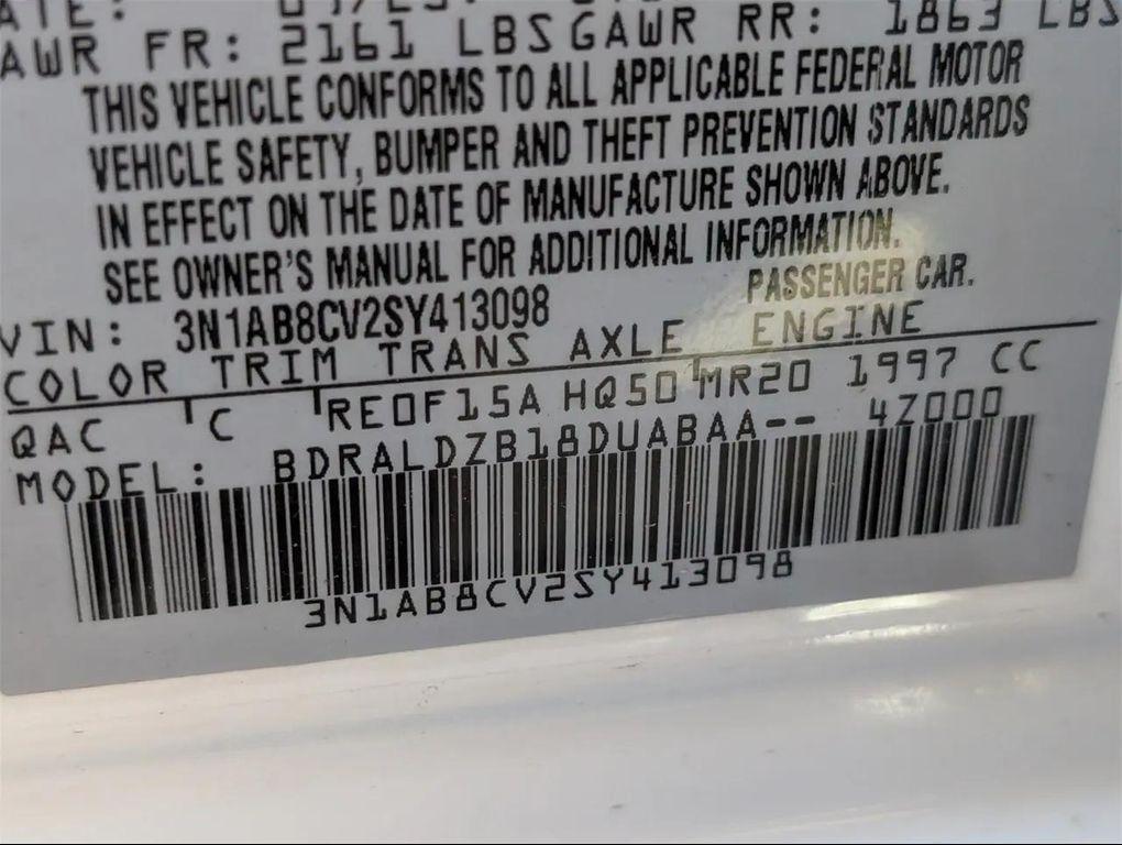 new 2025 Nissan Sentra car, priced at $24,075