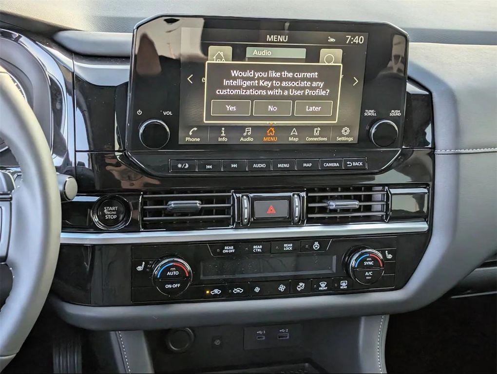 new 2025 Nissan Pathfinder car, priced at $35,130