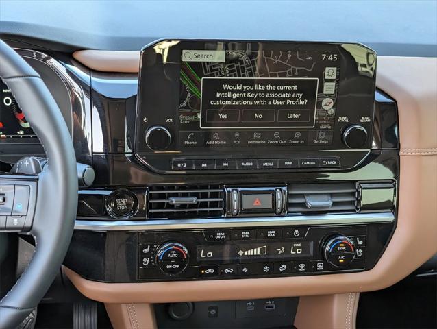 new 2025 Nissan Pathfinder car, priced at $45,900