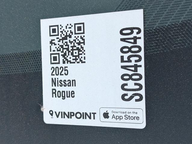 new 2025 Nissan Rogue car, priced at $33,412