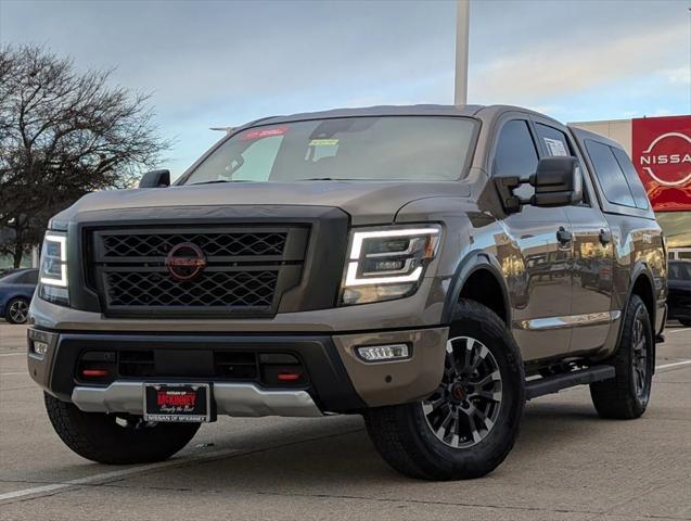 used 2023 Nissan Titan car, priced at $44,700