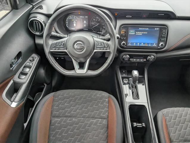 used 2021 Nissan Kicks car, priced at $18,399