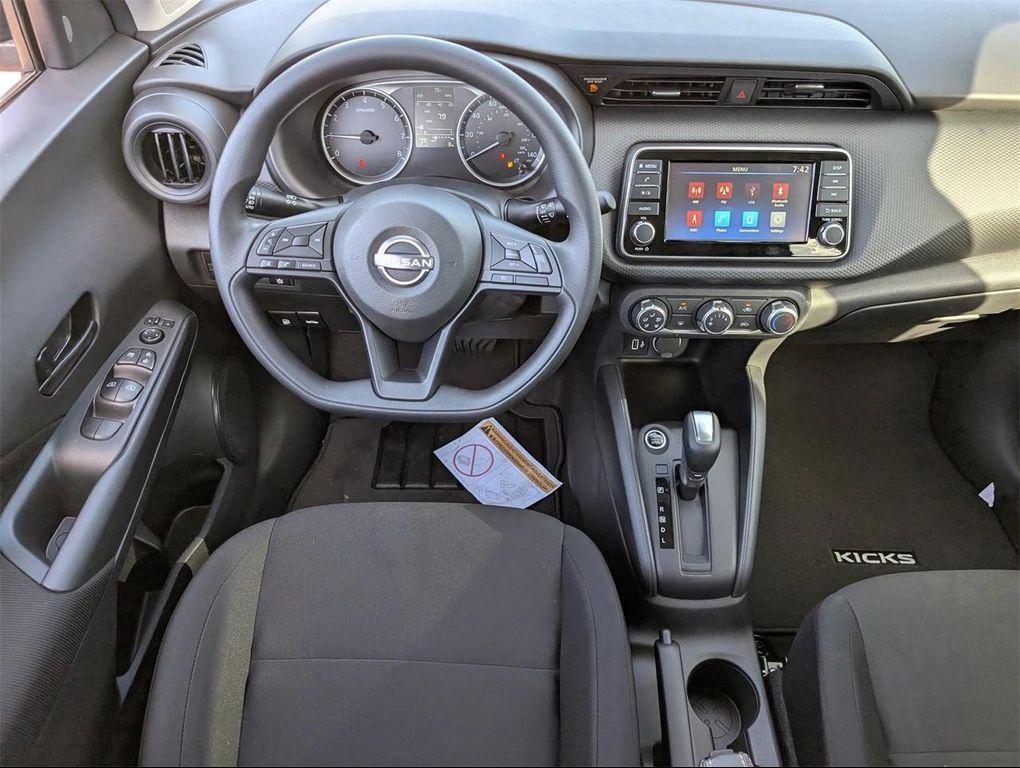 new 2025 Nissan Kicks car, priced at $19,525