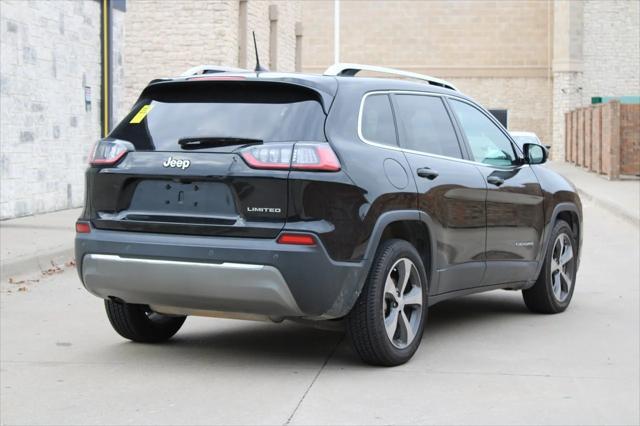 used 2019 Jeep Cherokee car, priced at $13,400