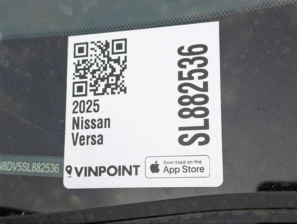 new 2025 Nissan Versa car, priced at $16,969