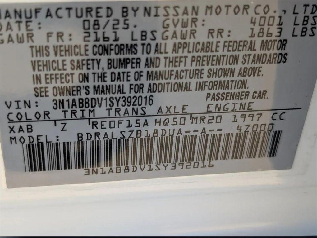 new 2025 Nissan Sentra car, priced at $26,436