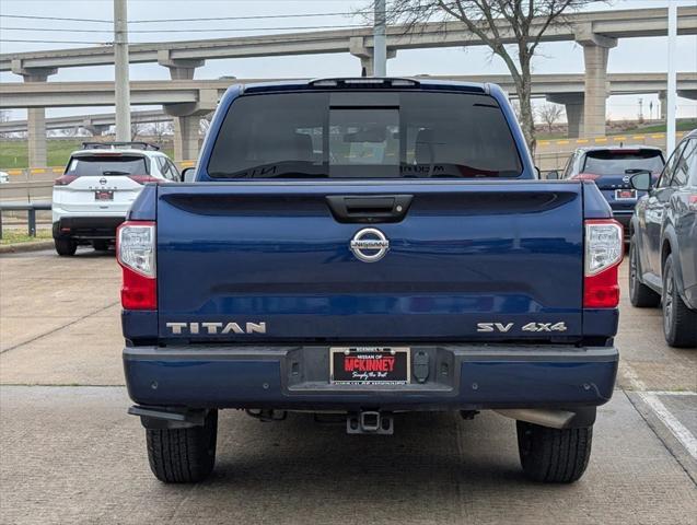 used 2022 Nissan Titan car, priced at $29,200