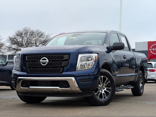 used 2022 Nissan Titan car, priced at $29,200