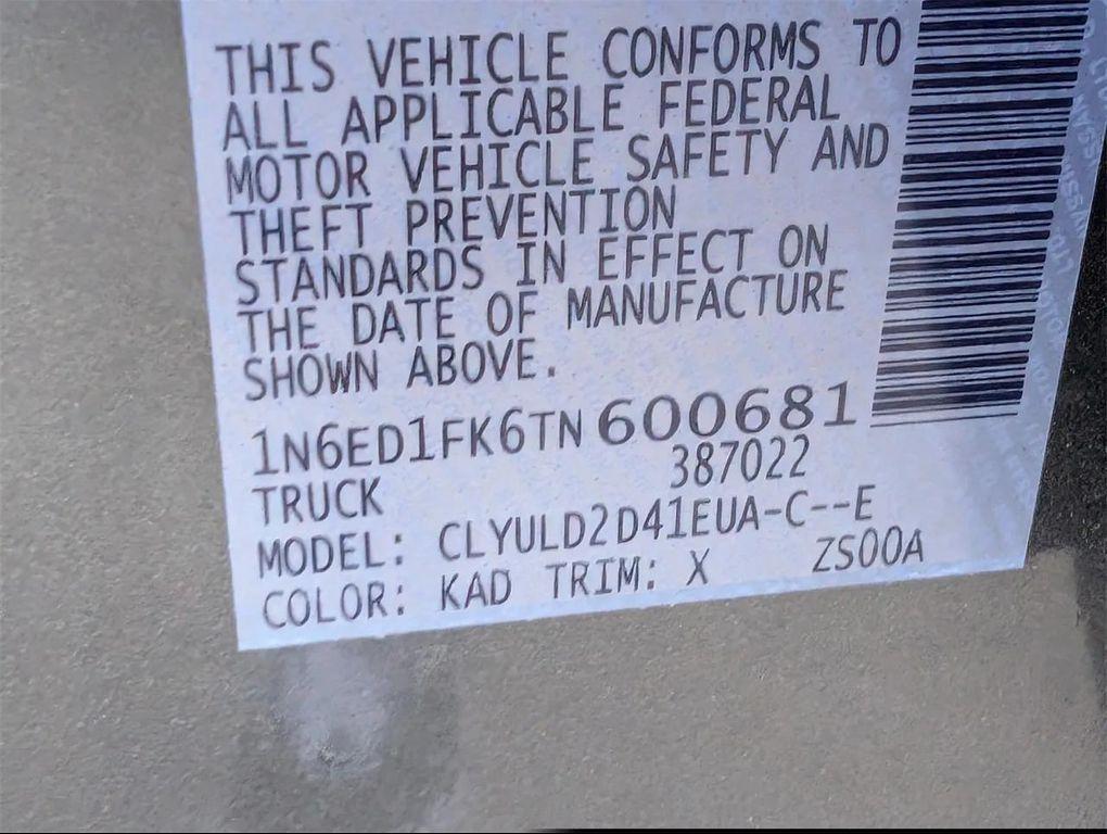 new 2026 Nissan Frontier car, priced at $41,540