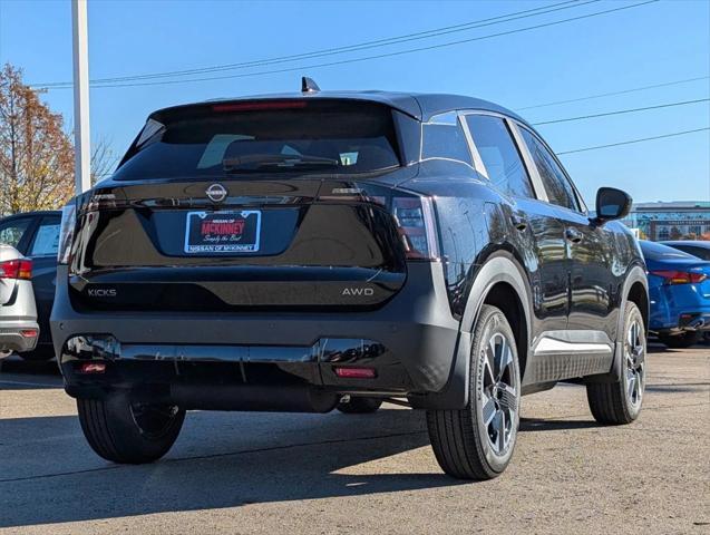 new 2025 Nissan Kicks car, priced at $25,512