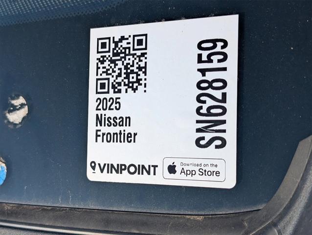 new 2025 Nissan Frontier car, priced at $27,804