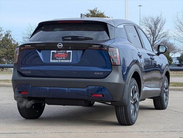 new 2025 Nissan Kicks car, priced at $27,885