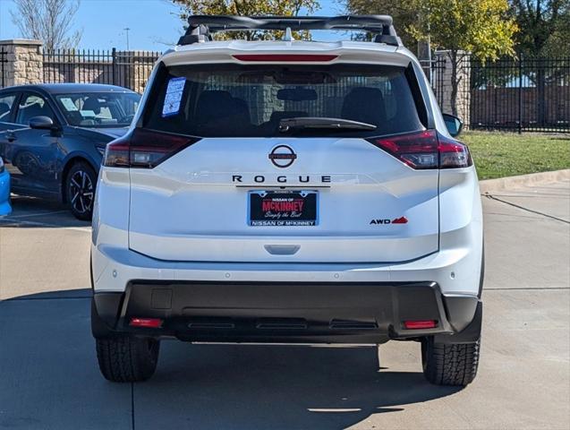 new 2025 Nissan Rogue car, priced at $36,578