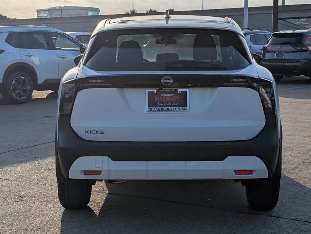 new 2025 Nissan Kicks car, priced at $20,106