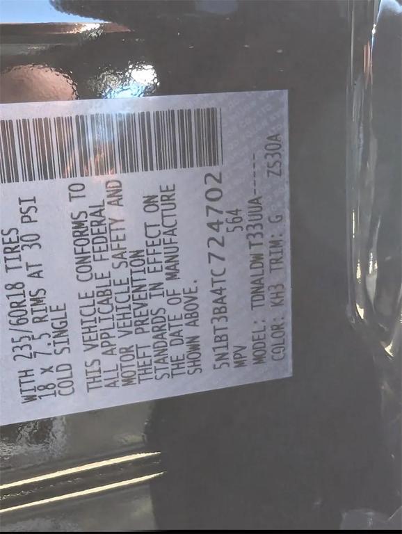 new 2026 Nissan Rogue car, priced at $27,633