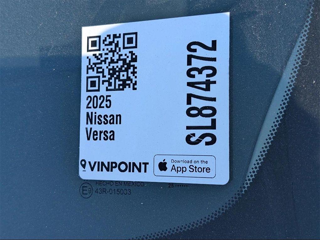 new 2025 Nissan Versa car, priced at $17,719