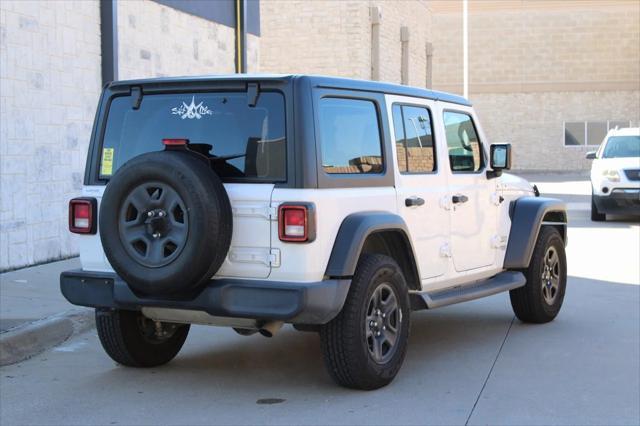 used 2021 Jeep Wrangler Unlimited car, priced at $29,977