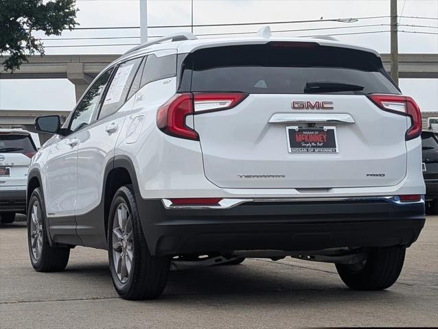 used 2022 GMC Terrain car, priced at $20,999