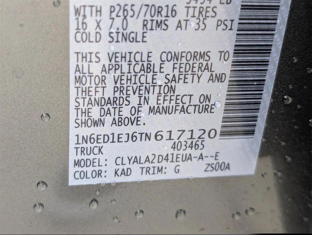 new 2026 Nissan Frontier car, priced at $27,206