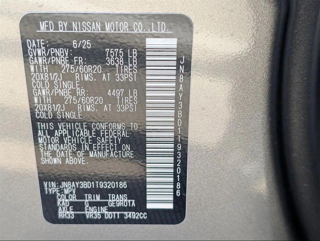 new 2026 Nissan Armada car, priced at $65,062