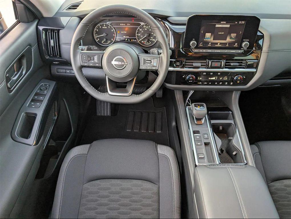 new 2025 Nissan Pathfinder car, priced at $38,016