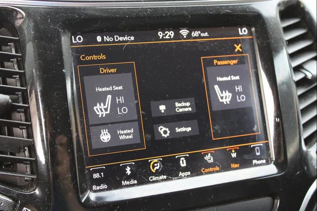 used 2019 Jeep Cherokee car, priced at $10,900