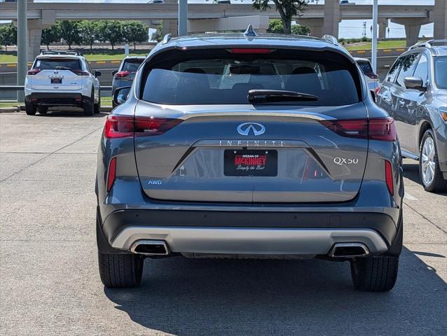 used 2024 INFINITI QX50 car, priced at $36,699