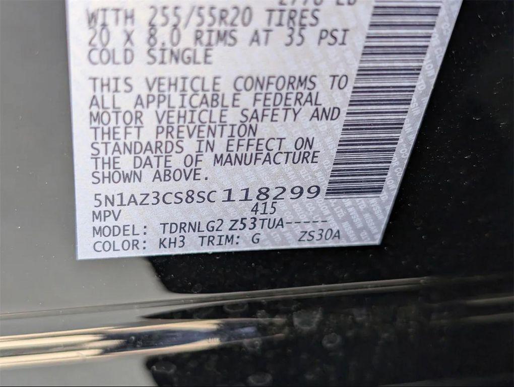 new 2025 Nissan Murano car, priced at $44,732