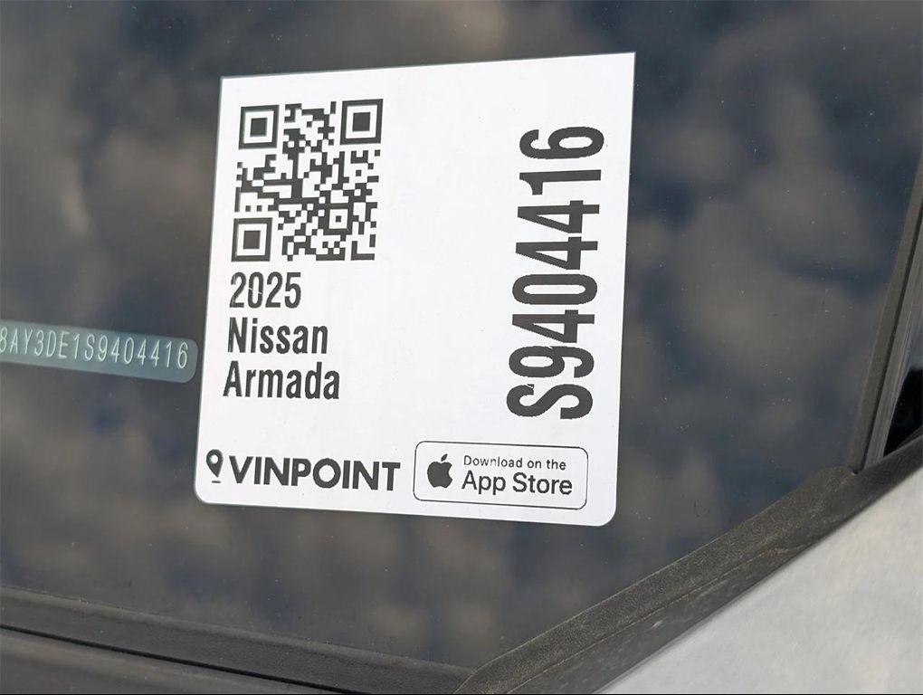 new 2025 Nissan Armada car, priced at $69,200