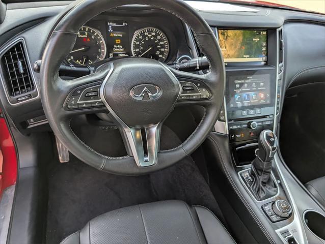 used 2022 INFINITI Q60 car, priced at $35,400