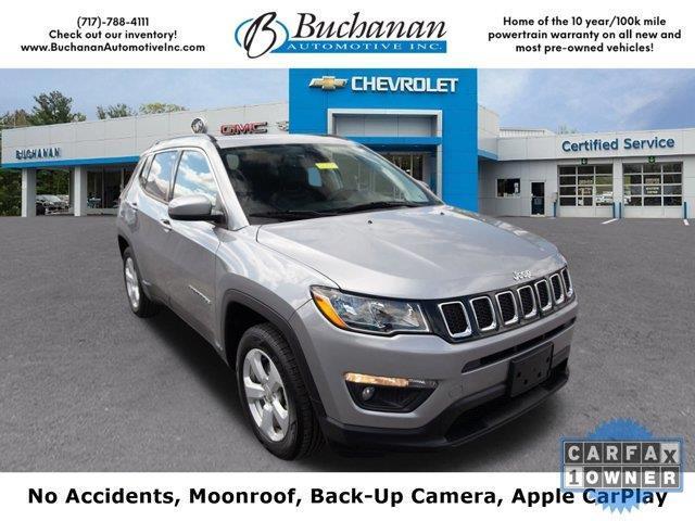 used 2021 Jeep Compass car, priced at $20,352