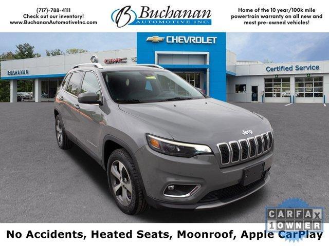 used 2021 Jeep Cherokee car, priced at $23,398