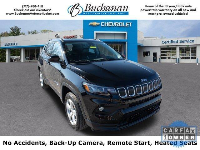 used 2022 Jeep Compass car, priced at $21,514