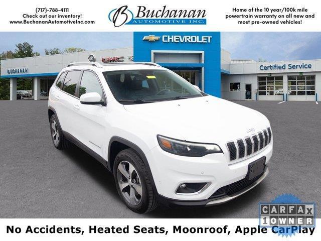 used 2021 Jeep Cherokee car, priced at $24,310