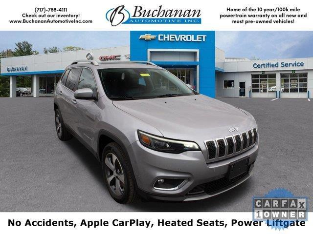 used 2021 Jeep Cherokee car, priced at $25,355